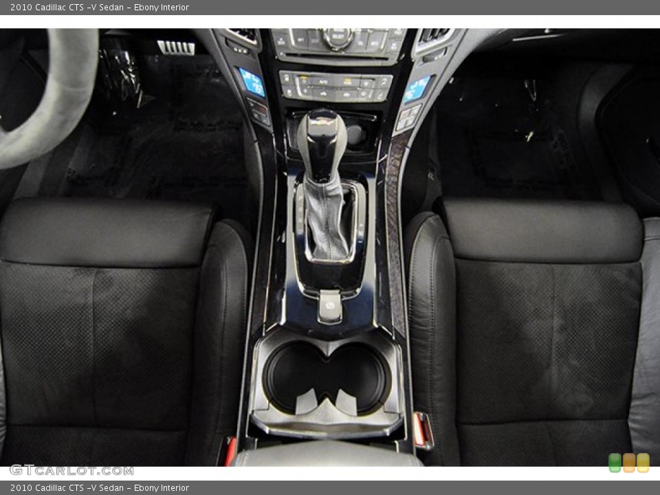 Ebony Interior Transmission for the 2010 Cadillac CTS -V Sedan #41840653