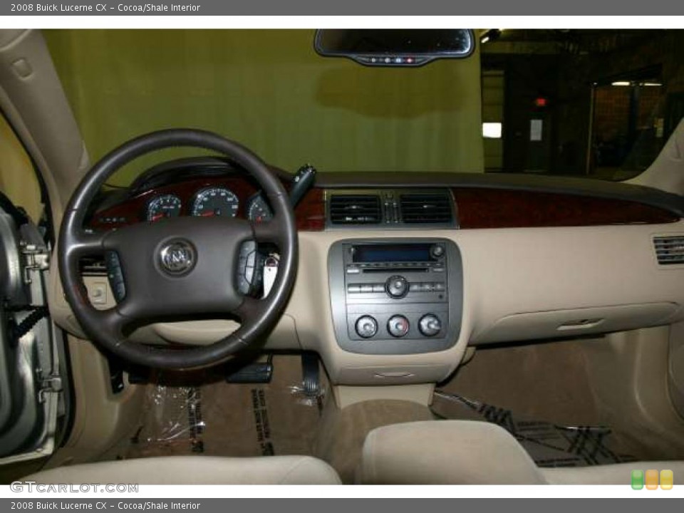 Cocoa/Shale Interior Dashboard for the 2008 Buick Lucerne CX #41842077