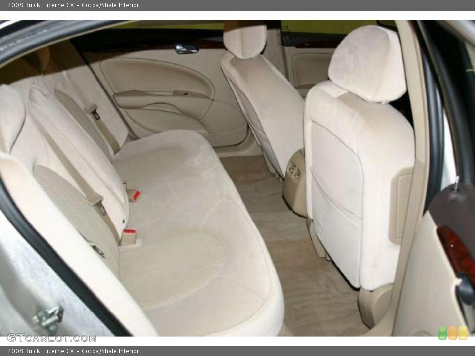 Cocoa/Shale Interior Photo for the 2008 Buick Lucerne CX #41842197