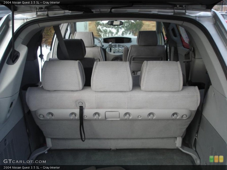 Gray Interior Photo for the 2004 Nissan Quest 3.5 SL #41844701
