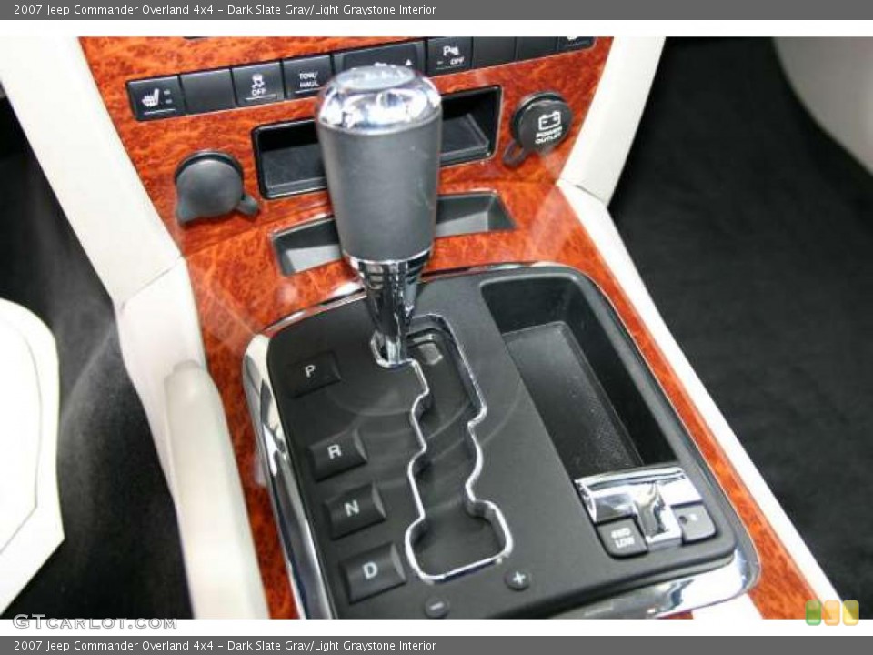 Dark Slate Gray/Light Graystone Interior Transmission for the 2007 Jeep Commander Overland 4x4 #41845809