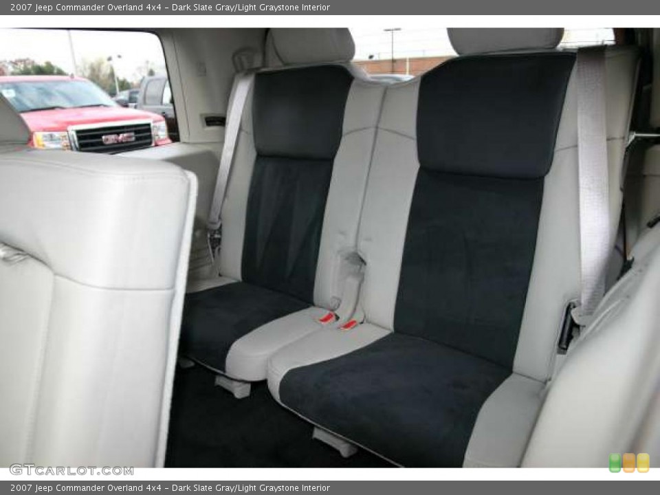 Dark Slate Gray/Light Graystone Interior Photo for the 2007 Jeep Commander Overland 4x4 #41845889