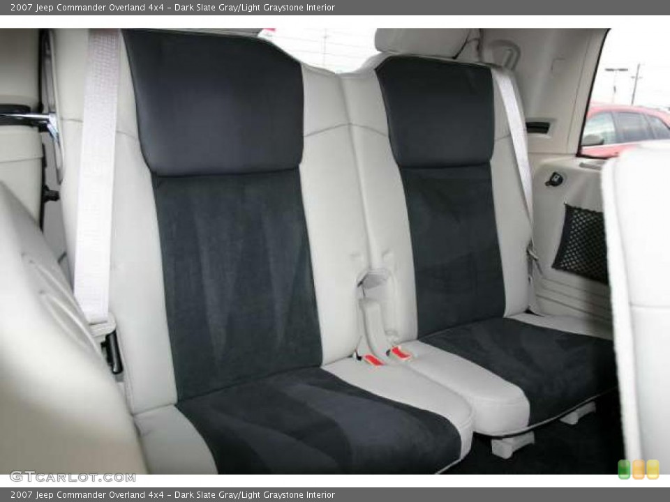Dark Slate Gray/Light Graystone Interior Photo for the 2007 Jeep Commander Overland 4x4 #41845949