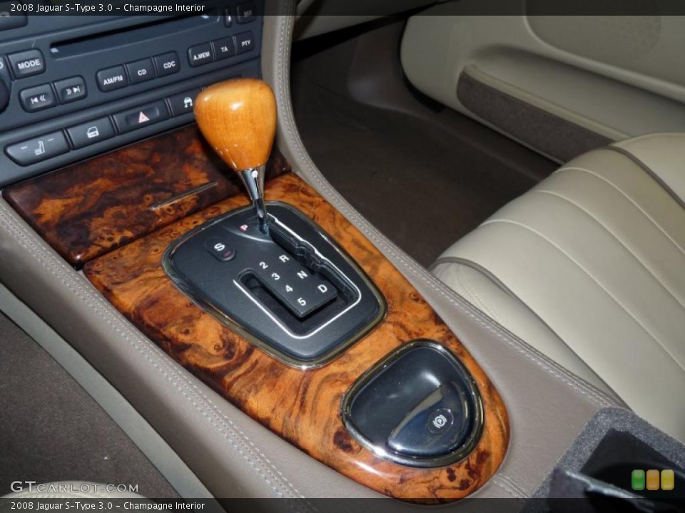 Champagne Interior Transmission for the 2008 Jaguar S-Type 3.0 #41847705