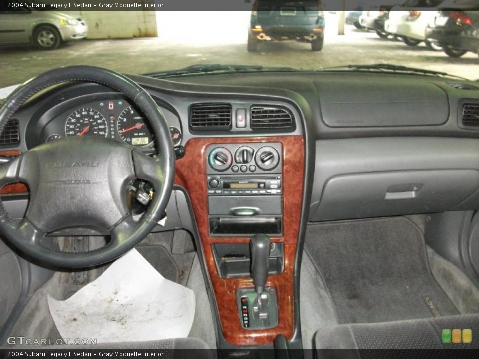 Gray Moquette Interior Dashboard for the 2004 Subaru Legacy L Sedan #41849473