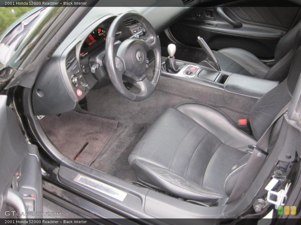 Black Interior Prime Interior for the 2001 Honda S2000 Roadster #41849601