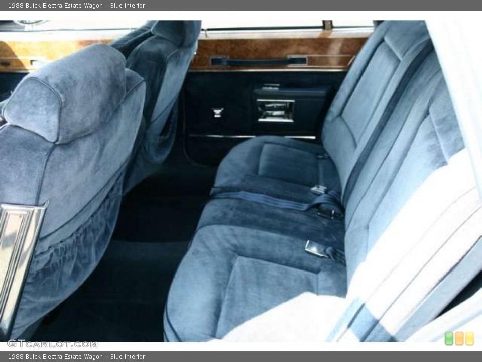 Blue Interior Photo for the 1988 Buick Electra Estate Wagon #41851682