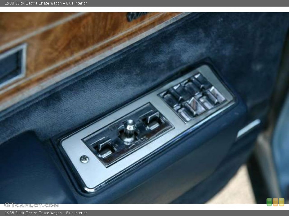 Blue Interior Controls for the 1988 Buick Electra Estate Wagon #41851698