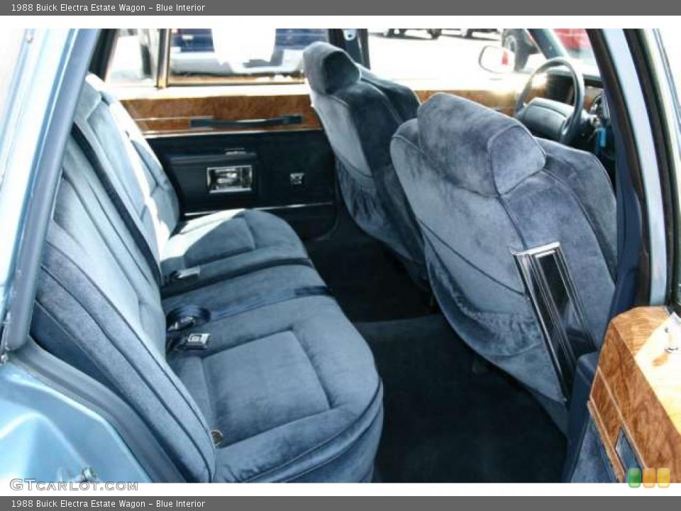 Blue Interior Photo for the 1988 Buick Electra Estate Wagon #41851822