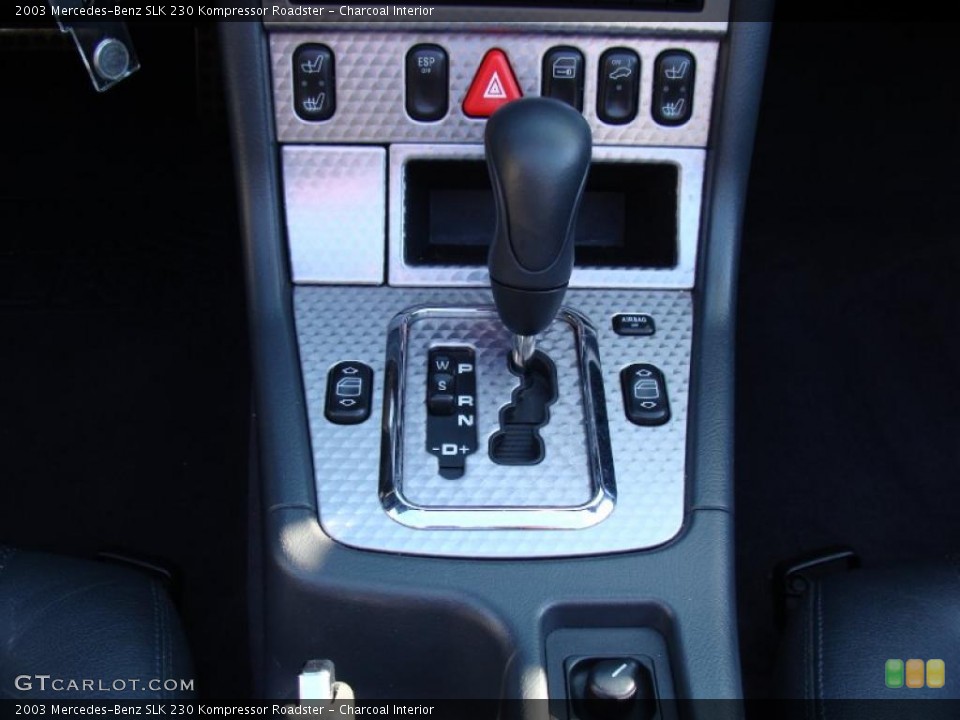 Charcoal Interior Transmission for the 2003 Mercedes-Benz SLK 230 Kompressor Roadster #41851862
