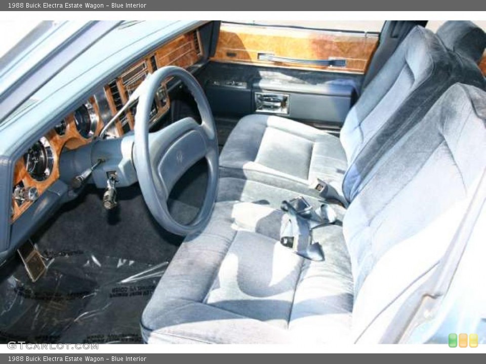Blue 1988 Buick Electra Interiors