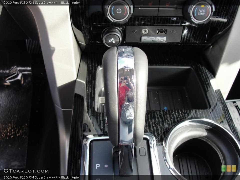 Black Interior Transmission for the 2010 Ford F150 FX4 SuperCrew 4x4 #41855110