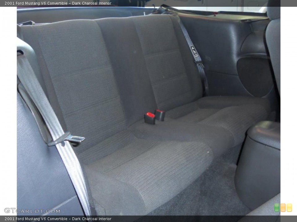 Dark Charcoal Interior Photo for the 2001 Ford Mustang V6 Convertible #41856318