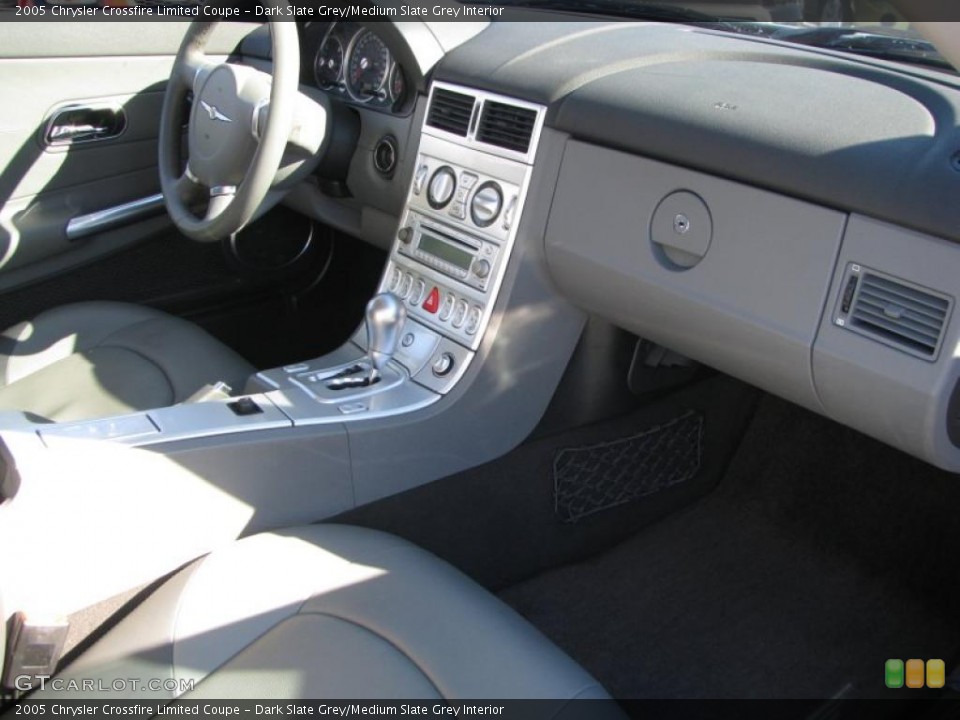 Dark Slate Grey/Medium Slate Grey Interior Dashboard for the 2005 Chrysler Crossfire Limited Coupe #41863802