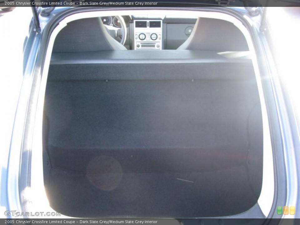 Dark Slate Grey/Medium Slate Grey Interior Trunk for the 2005 Chrysler Crossfire Limited Coupe #41863930