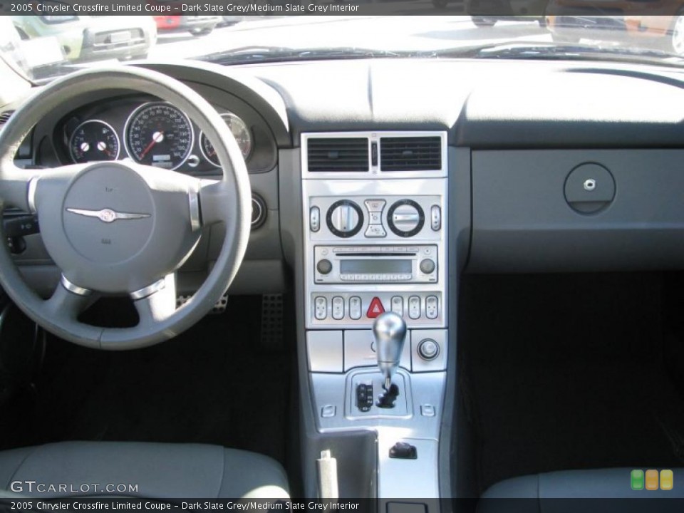 Dark Slate Grey/Medium Slate Grey Interior Dashboard for the 2005 Chrysler Crossfire Limited Coupe #41863942