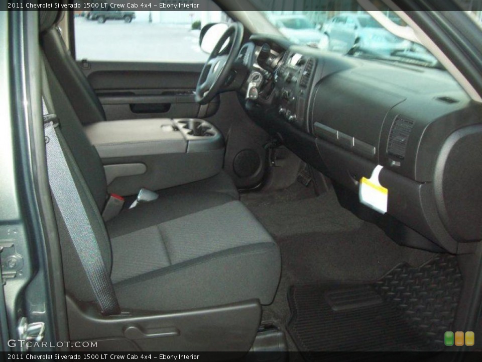 Ebony Interior Photo for the 2011 Chevrolet Silverado 1500 LT Crew Cab 4x4 #41864266