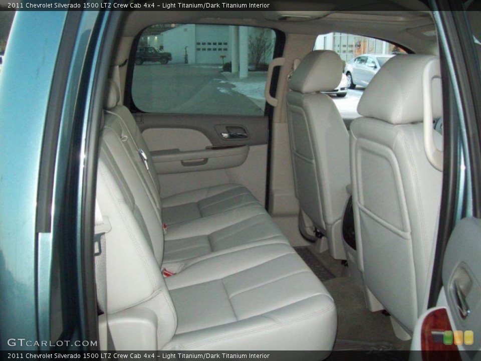 Light Titanium/Dark Titanium Interior Photo for the 2011 Chevrolet Silverado 1500 LTZ Crew Cab 4x4 #41864690
