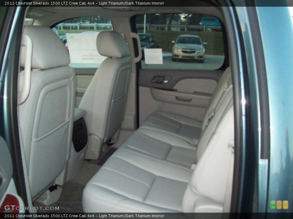 Light Titanium/Dark Titanium Interior Photo for the 2011 Chevrolet Silverado 1500 LTZ Crew Cab 4x4 #41864698