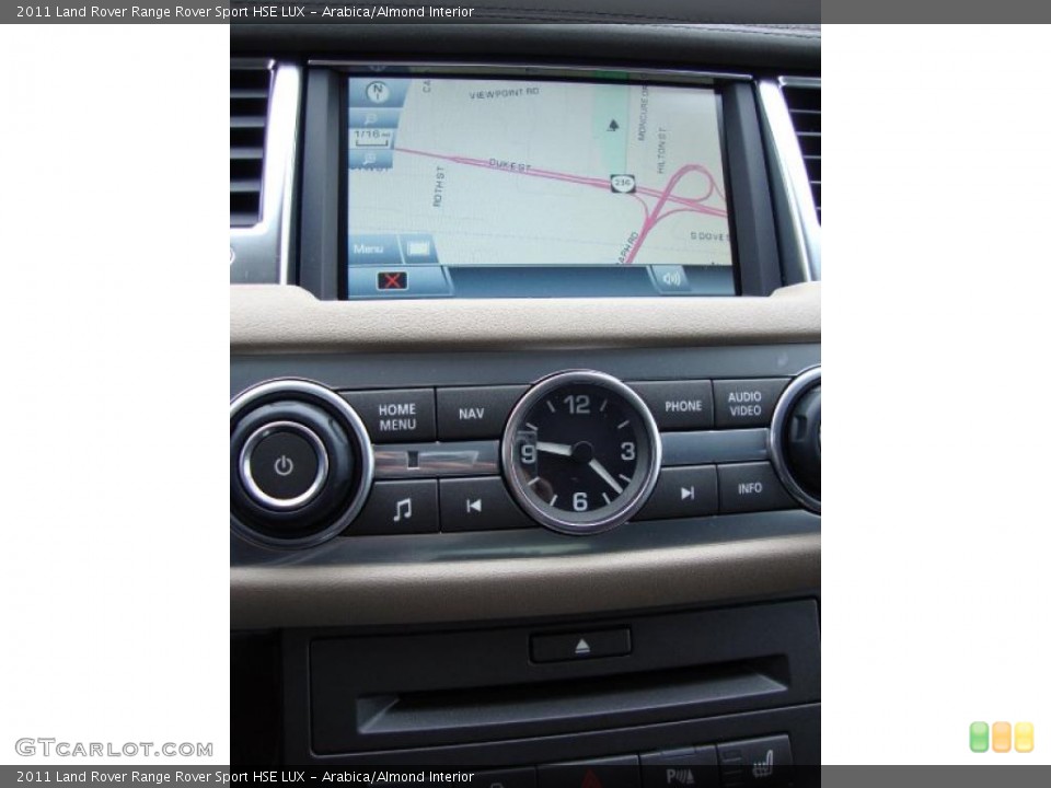 Arabica/Almond Interior Navigation for the 2011 Land Rover Range Rover Sport HSE LUX #41866837