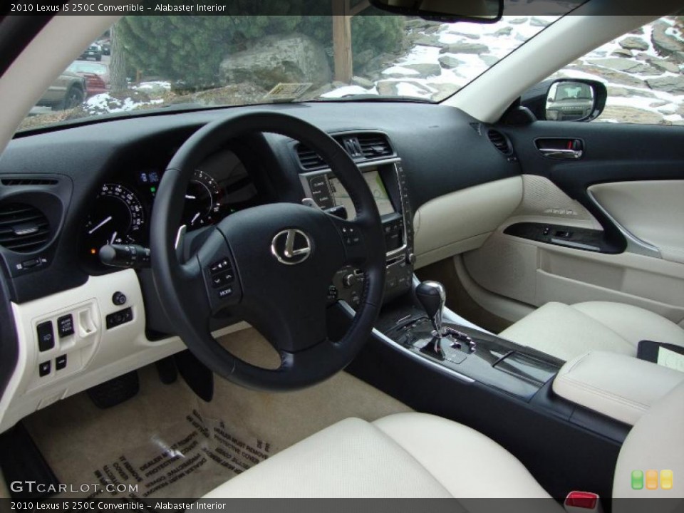 Alabaster Interior Prime Interior for the 2010 Lexus IS 250C Convertible #41868097