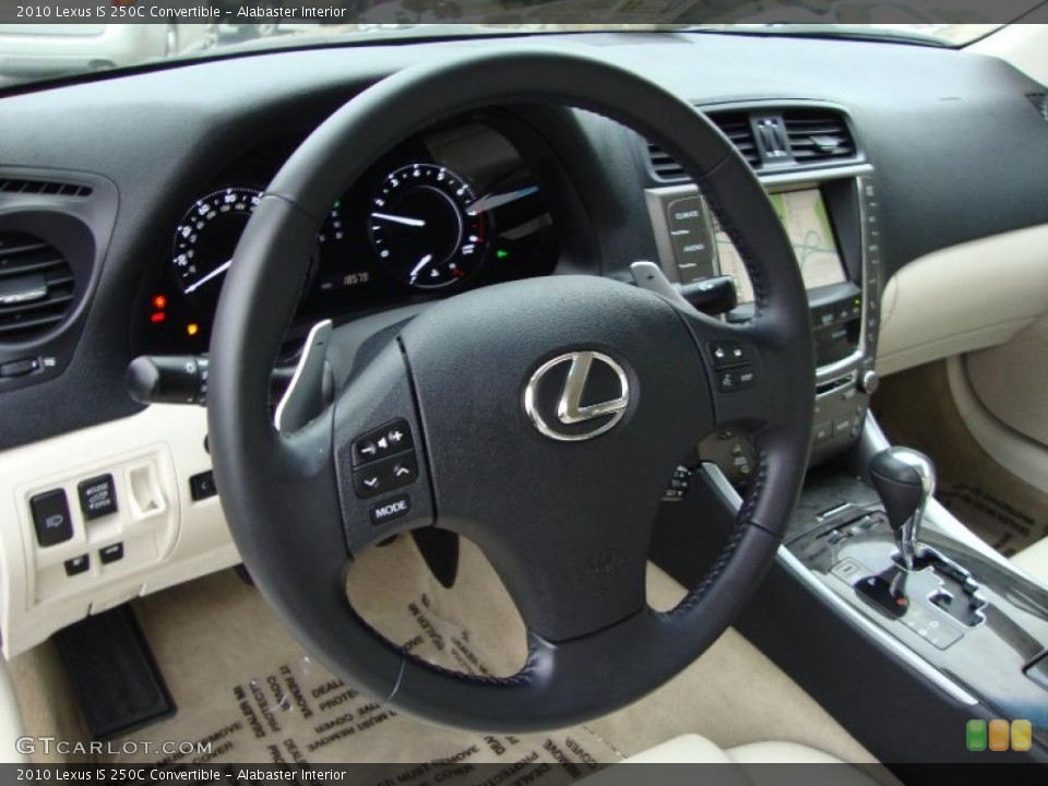 Alabaster Interior Photo for the 2010 Lexus IS 250C Convertible #41868109