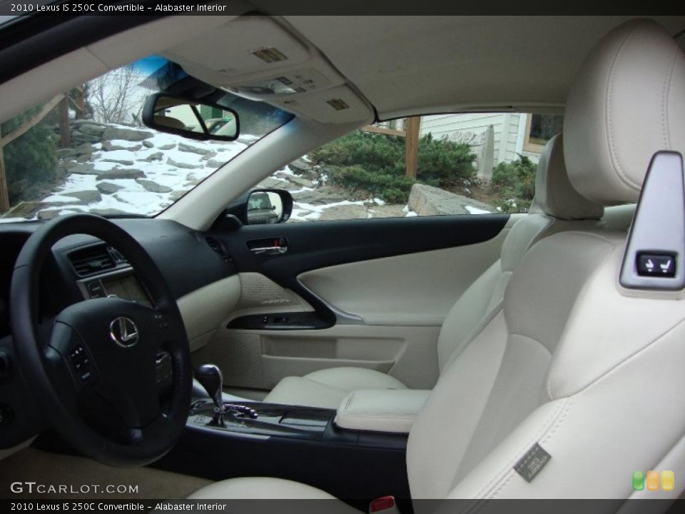 Alabaster Interior Photo for the 2010 Lexus IS 250C Convertible #41868149