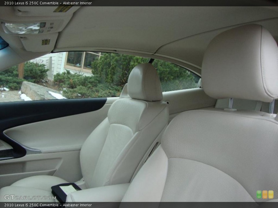 Alabaster Interior Photo for the 2010 Lexus IS 250C Convertible #41868161