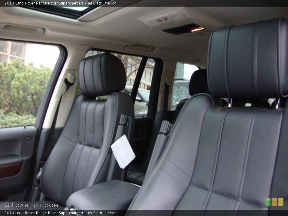 Jet Black Interior Photo for the 2010 Land Rover Range Rover Supercharged #41868585
