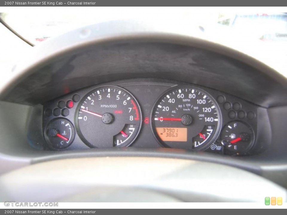 Charcoal Interior Gauges for the 2007 Nissan Frontier SE King Cab #41869189