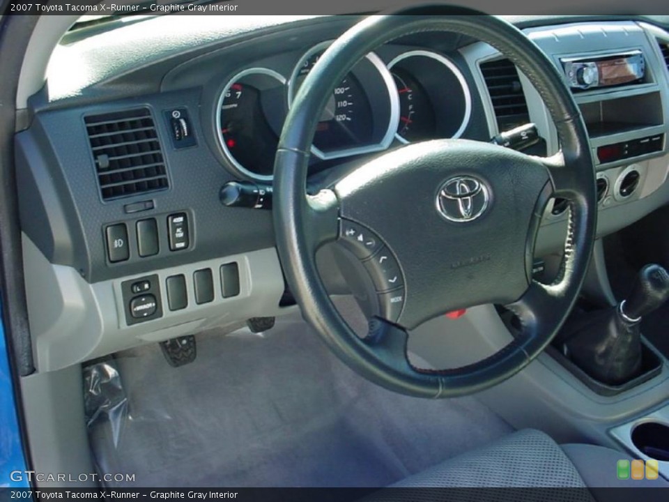 Graphite Gray Interior Photo for the 2007 Toyota Tacoma X-Runner #41870445