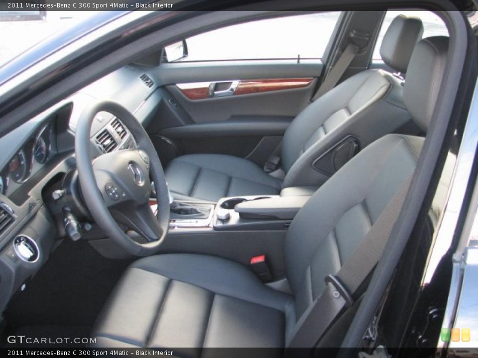Black Interior Photo for the 2011 Mercedes-Benz C 300 Sport 4Matic #41871233