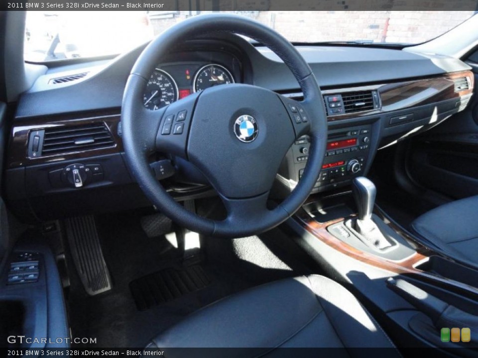 Black Interior Dashboard for the 2011 BMW 3 Series 328i xDrive Sedan #41874637