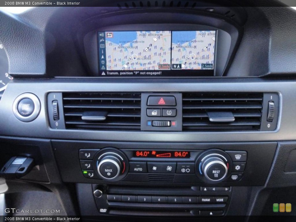 Black Interior Navigation for the 2008 BMW M3 Convertible #41875978