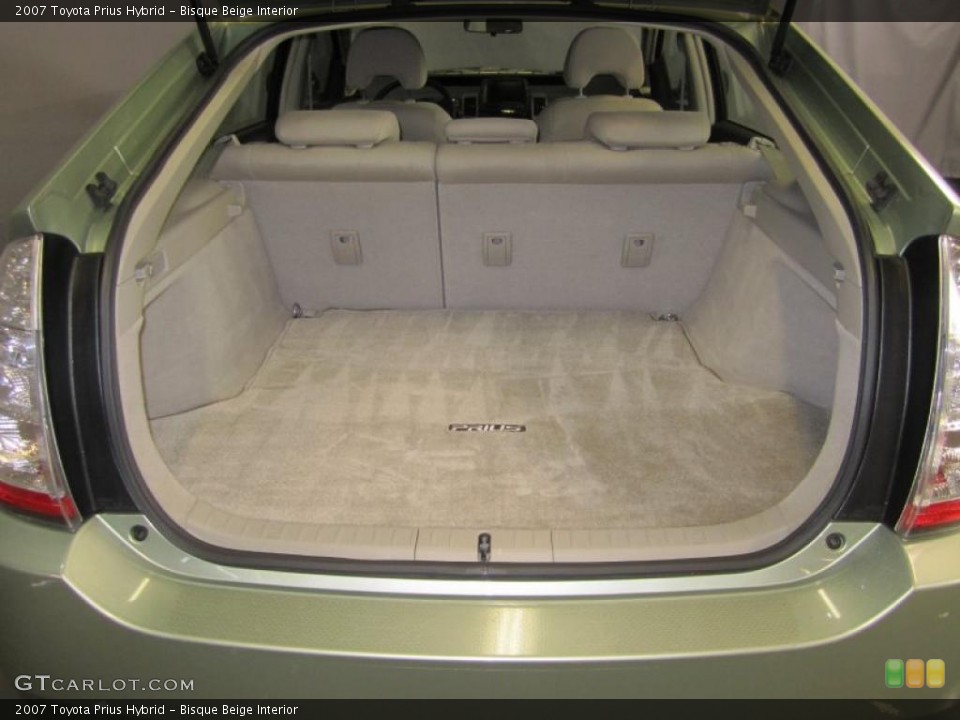Bisque Beige Interior Trunk for the 2007 Toyota Prius Hybrid #41876218