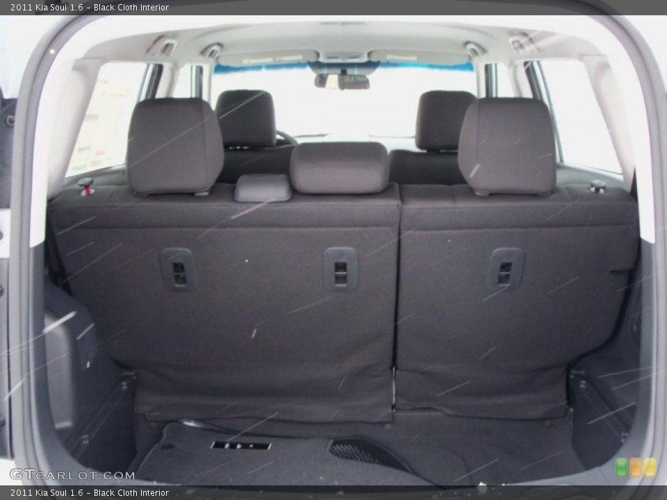 Black Cloth Interior Trunk for the 2011 Kia Soul 1.6 #41877475