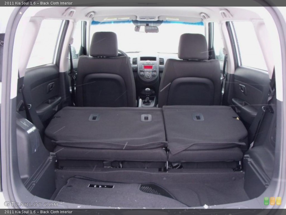 Black Cloth Interior Trunk for the 2011 Kia Soul 1.6 #41877494