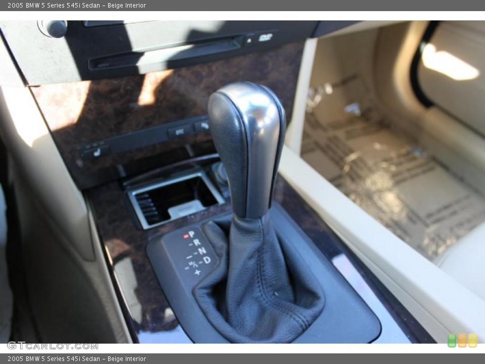 Beige Interior Transmission for the 2005 BMW 5 Series 545i Sedan #41879546