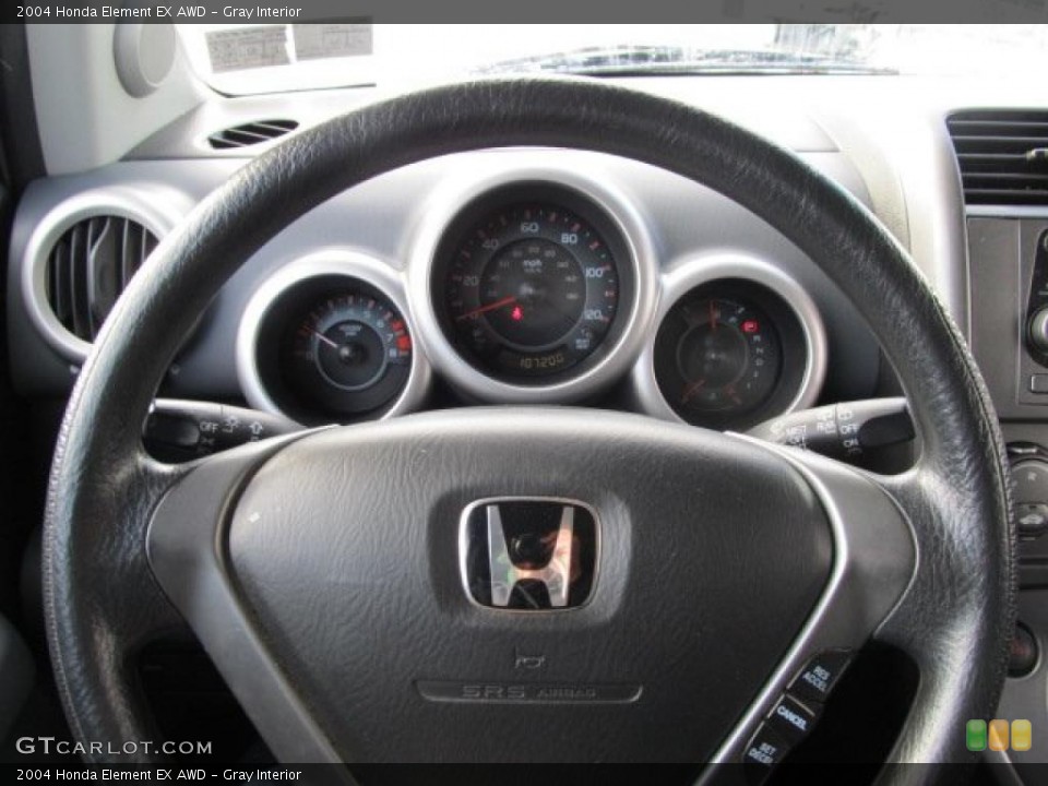 Gray Interior Steering Wheel for the 2004 Honda Element EX AWD #41880126