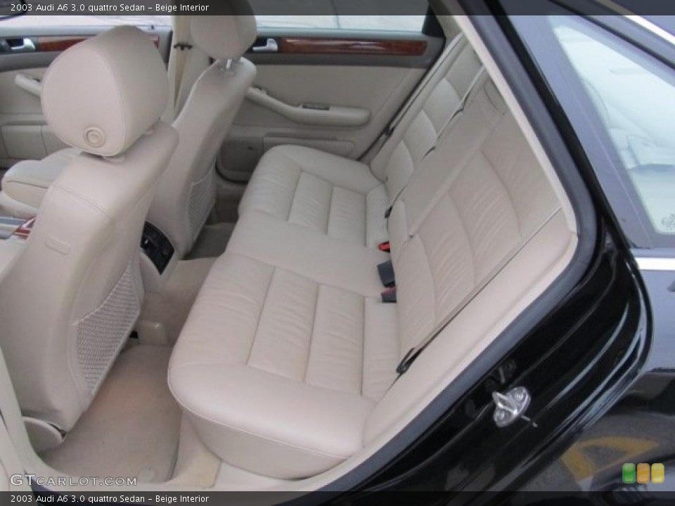 Beige Interior Photo for the 2003 Audi A6 3.0 quattro Sedan #41880950