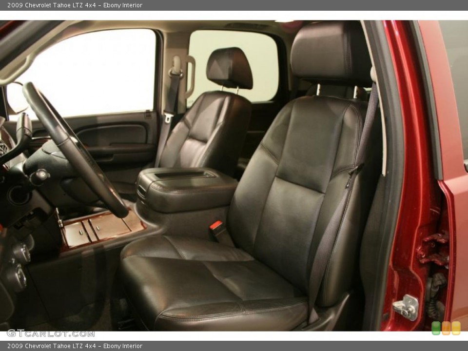 Ebony Interior Photo for the 2009 Chevrolet Tahoe LTZ 4x4 #41881478