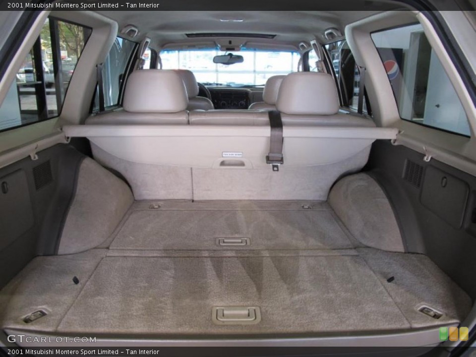 Tan Interior Trunk for the 2001 Mitsubishi Montero Sport Limited #41884959