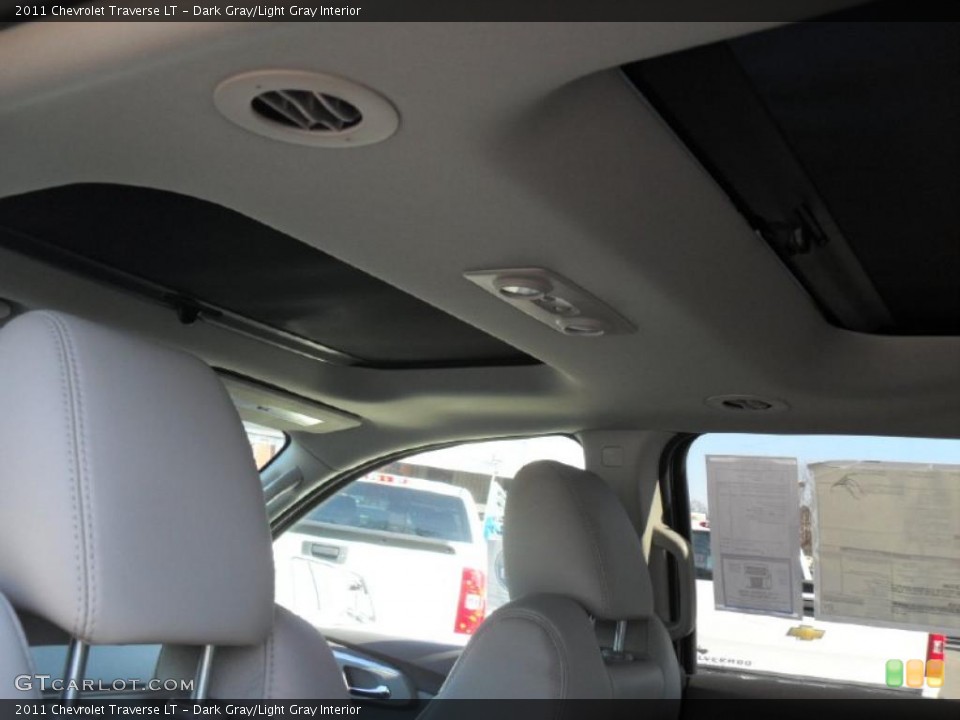 Dark Gray/Light Gray Interior Sunroof for the 2011 Chevrolet Traverse LT #41885415