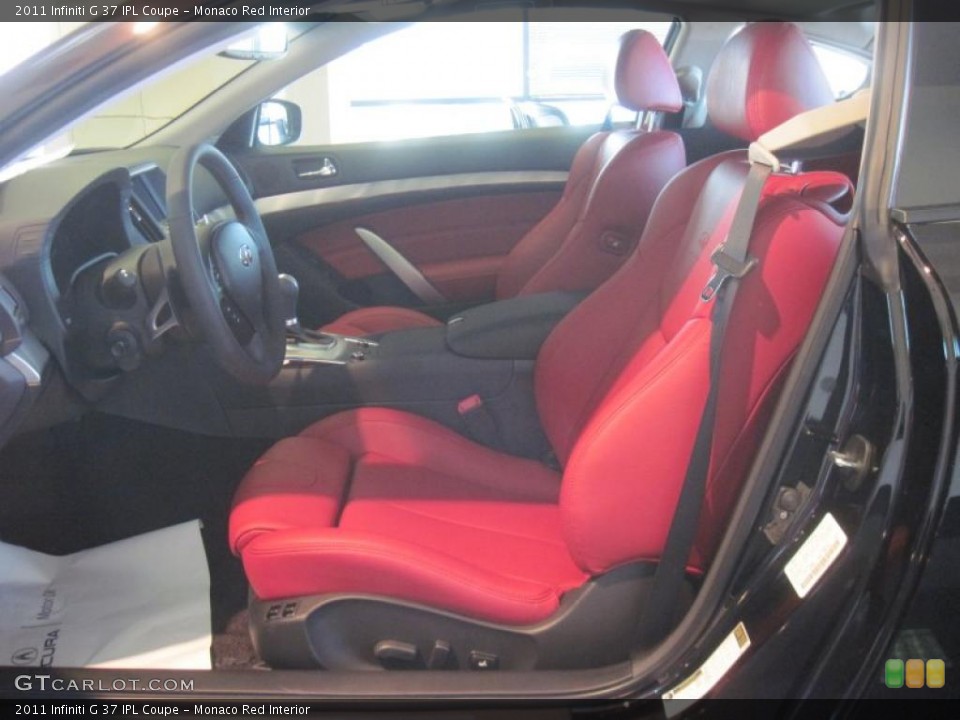 Monaco Red Interior Photo for the 2011 Infiniti G 37 IPL Coupe #41886399