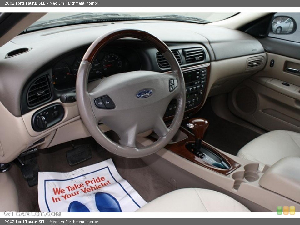 Medium Parchment Interior Prime Interior for the 2002 Ford Taurus SEL #41887495