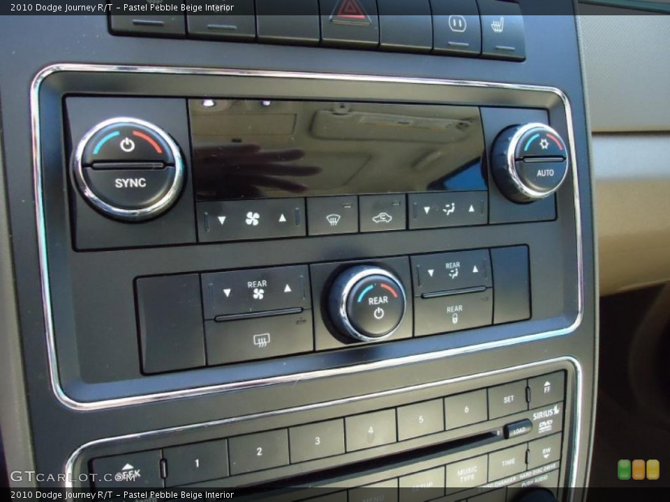Pastel Pebble Beige Interior Controls for the 2010 Dodge Journey R/T #41888826