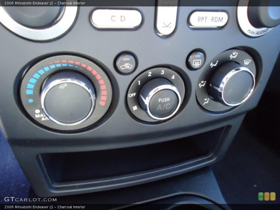 Charcoal Interior Controls for the 2006 Mitsubishi Endeavor LS #41889398
