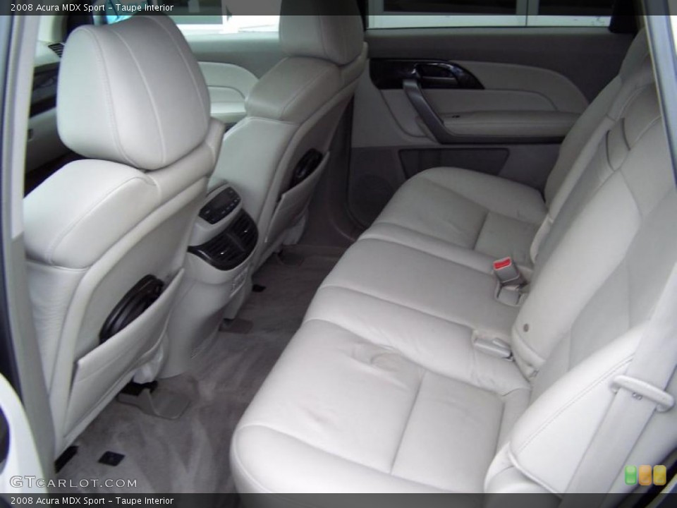 Taupe Interior Photo for the 2008 Acura MDX Sport #41891594