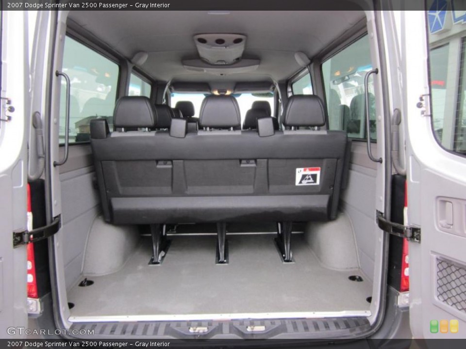 Gray Interior Trunk for the 2007 Dodge Sprinter Van 2500 Passenger #41895272