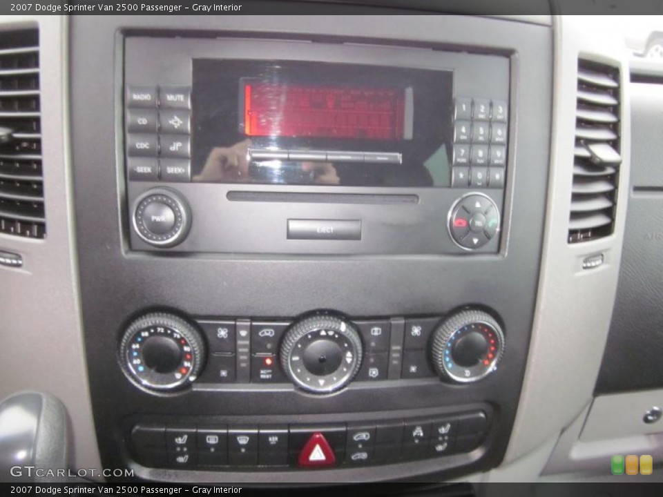 Gray Interior Controls for the 2007 Dodge Sprinter Van 2500 Passenger #41895348